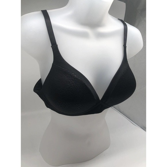Warner's Other - Warners Bra Blissful Benefits 36B Wire-Free Lift Back Soothing W4013 Black B2